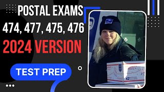 New Postal Exam 474 477 475 476 USPS Exams 2025 Mail Carrier Mail Handler Test Questions Answers