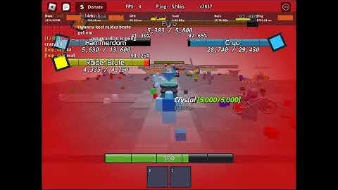 cube combination - (almost) every bosses at once