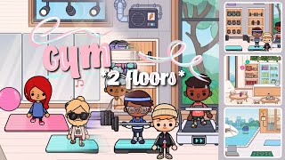 mansion into GYM with 2 floors | Toca Life World | Room makeover
