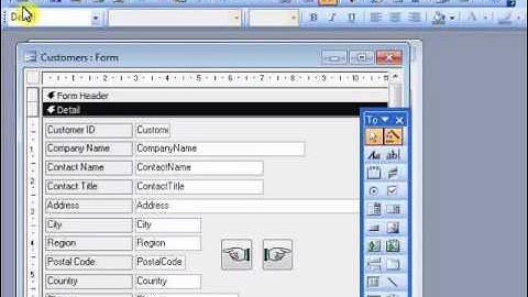 Big, user-friendly navigation controls in Microsoft Access forms