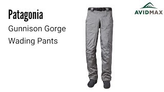 Patagonia Gunnison Gorge Wading Pants Demonstration and Review | AvidMax