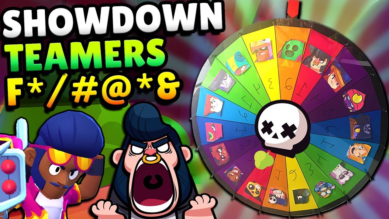 Random Brawlers In Showdown V2 Teamers Gunna Team In Brawl Stars Youtube