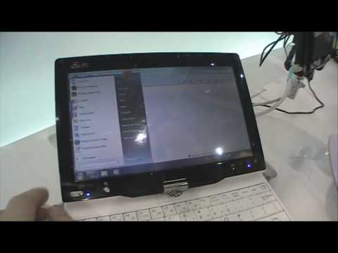 Testing Asus Eee PC T91 with multitouch