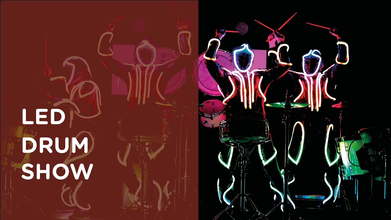 FREESTYLE ARTISTS - LED DRUM SHOW
