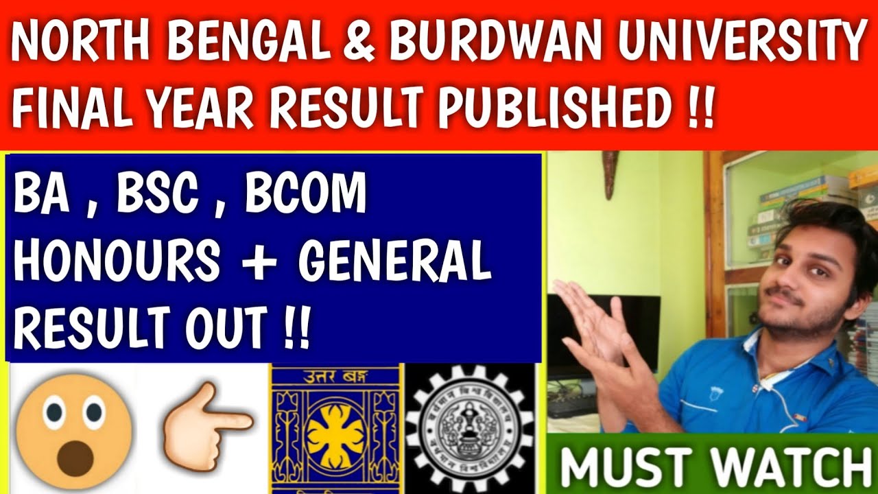 NBU & BURDWAN UNIVERSITY FINAL YEAR RESULT PUBLISHED | nbu result | burdwan university | bu result