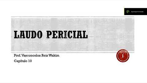 E o documento escrito mediante o qual o perito da parte?