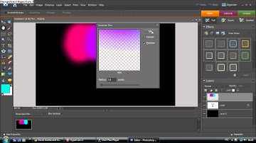 how to make glowing text in photoshop elements
