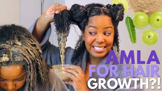 The BEST DIY Amla Hair Mask For Hair Growth | Natural Hair Treatment