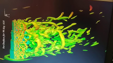 Wind Flow Around a Setback Building @ Wind Angle of Incidence 90 deg