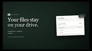 Legal Document Management on Your Own Drive