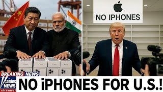 Apple’s Collapse: India and China SLAP 100% Tariffs on iPhones — U.S. Tech Faces Global Rebellion