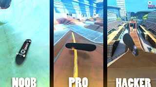 Noob Vs Pro Vs Hacker | True Skate screenshot 5