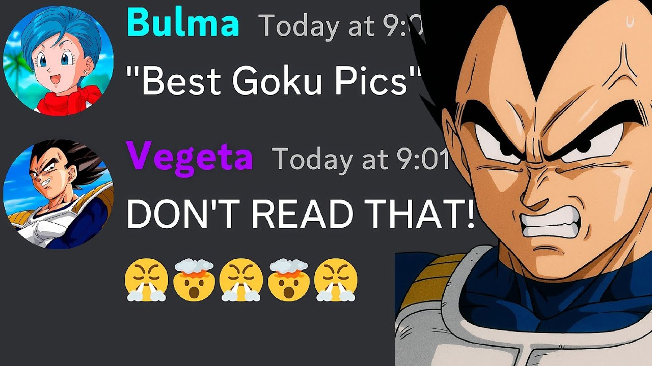 If BULMA Got VEGETA'S SEARCH HISTORY But It Gets Even Funnier