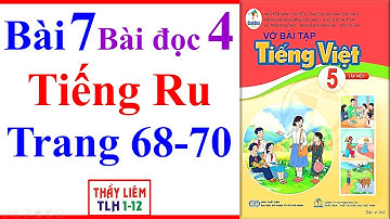 Vở Bài Tập Tiếng Việt Lớp 5 Bài 7 | Tiếng Ru | Trang 68 - 70 | Cánh Diều | Bài Đọc 4