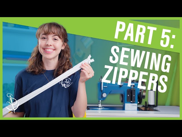 How to Use Zippers by the Yard Tutorial 