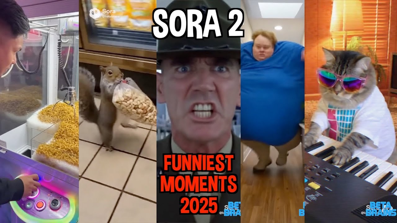 Funniest Sora 2 AI Videos 2025 Vol. 1 | Beta Brains 