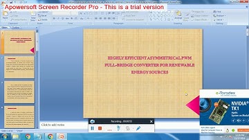IEEE 2016-2017 POWER ELECTRONICS HIGHLY EFFICIENT ASYMMETRICAL PWM FULL BRIDGE CONVERTER FOR RENEWAB