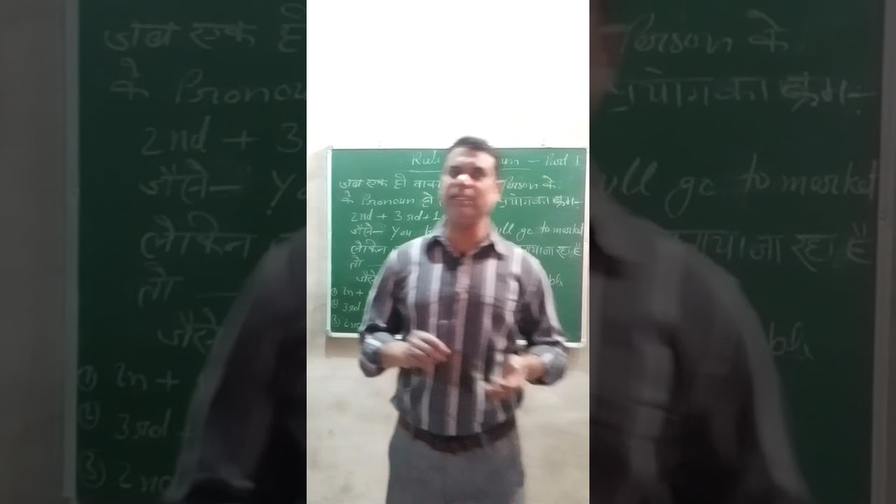 Rule of Pronoun (Part-1) #pronoun#ruleofpronoun#sajidtutorial#englishgrammar