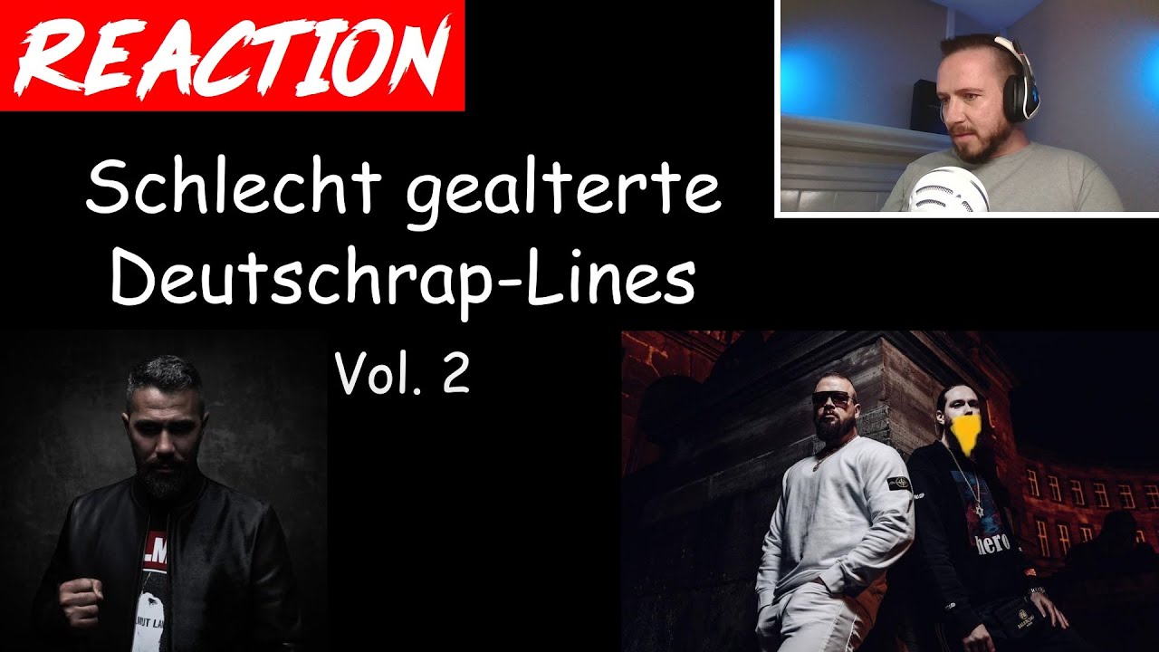 Schlecht gealterte Deutschrap-Lines ❌ mit KOLLEGAH, FLER, FARID BANG, GZUZ, JURI u.v.m. ► Reaction ◄