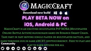 MagicCraft /  A multiplayer PvP MOBA ) blockchain game on Binance Smart Chain screenshot 5
