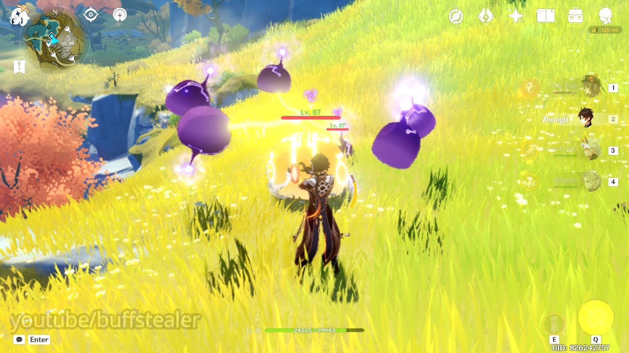 Best place to Farm Slimes in Genshin Impact YouTube