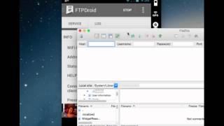 Access system and external file on android (genymotion)