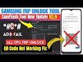 SAMSUNG FRP BYPASS QR CODE METHOD NOT WORKING | ADB FAIL FIX | *#0*# NOT WORK FIX | ONE CLICK TOOL