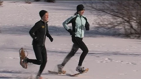 Snowshoeing with Erin Ward
