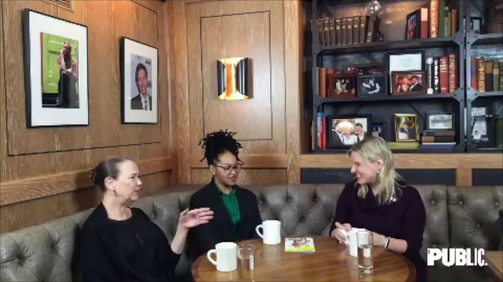 HARRIET HARRIS & CRYSTAL DICKINSON interview Live ...