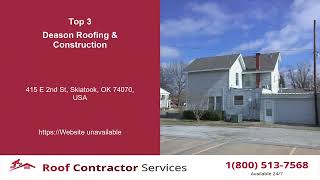 Top 3 Roofing Services in Barnsdall OK
