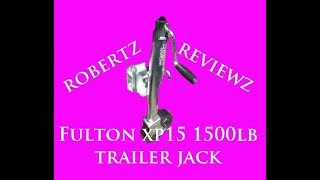 フルトンxp151500lbトレーラージャック