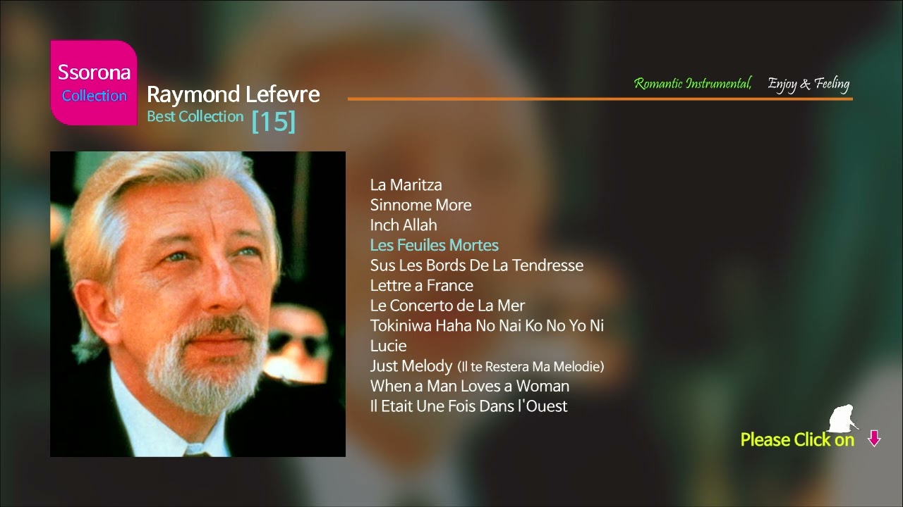 B-568 Raymond Lefevre [Best Collection 15]..LP Style 12 Tracks