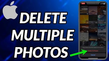 How To Delete Multiple Photos On iPhone