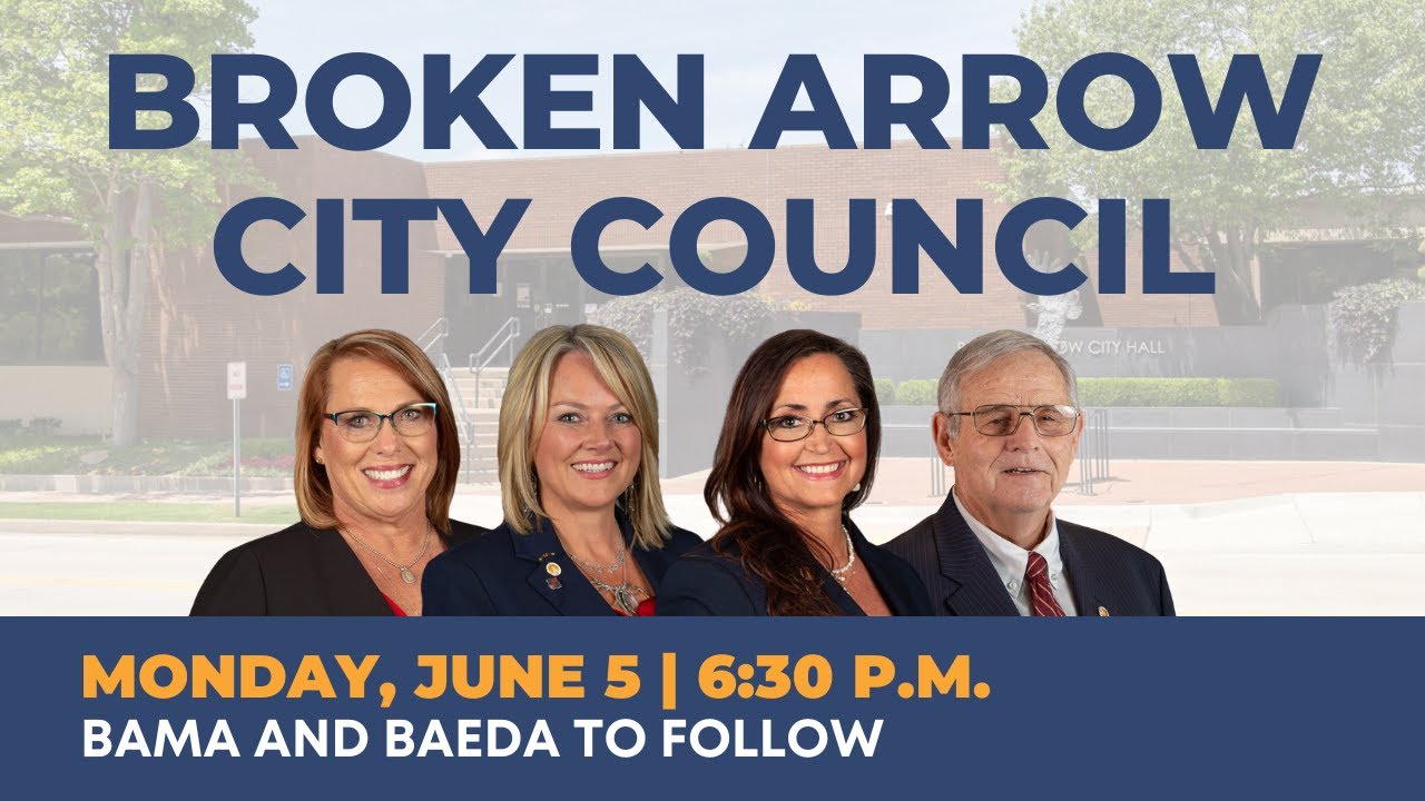 Broken Arrow City Council Meeting June 5, 2023 YouTube