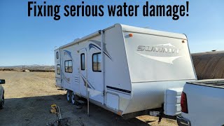 Repairing a rotten RV floor and LifeProofing the whole thing! (Part 1)