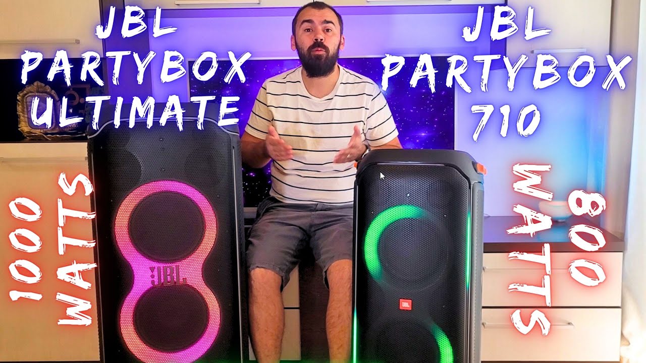 JBL Partybox Ultimate VS JBL Partybox 710 - Sound Comparison DEEP