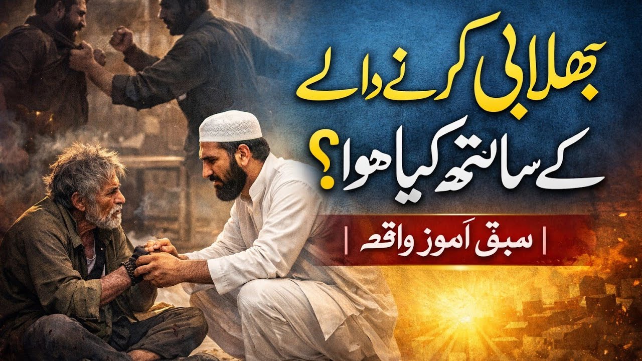 _Bhalai_Karne_Wale_Ke_Saath_Kya_Hua__Sabaq_Amoz-Waqi