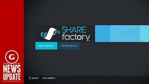 PlayStation 4 Update Includes Video Editor for Sharing Clips - GS News Update