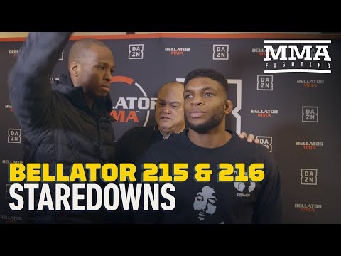 Bellator 215, 216 Media Day Staredowns - MMA Fighting