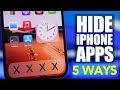 HIDE Apps on iPhone (5 Ways)