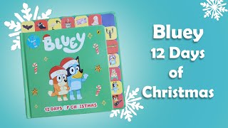 Bluey: 12 Days of Christmas | 123 Read 4 Me | Reading for Kids