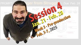 2024-25 Session 4 Week 3 Pre-production Feb. 3-7 Overview