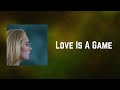 Adele - Love Is A Game (Lyrics)