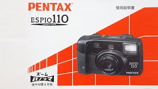 Pentax espio 110 フィルムカメラ説明書 - YouTube