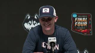 UConn Coach Dan Hurley Final Four Pregame Press Conference - 2024 NCAA Tournament