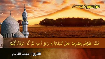القارئ محمد القاسم || من سورة يوسف