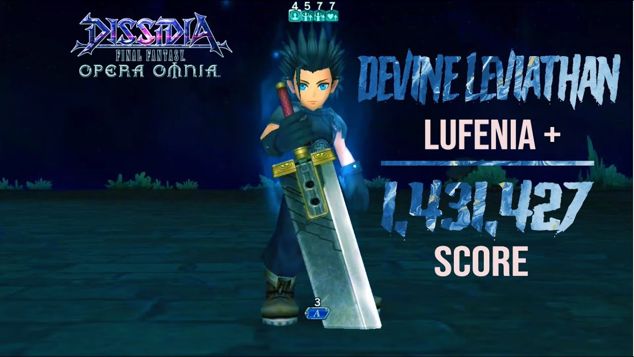 [DFFOO JP] DIVINE LEVIATHAN LUFENIA+ | LVL 250