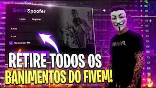 🔥 COMO REMOVER BAN DE QUALQUER CIDADE DO FIVEM DE GRAÇA | SPOOFER GRATIS!🔥- SATZX SPOOFER