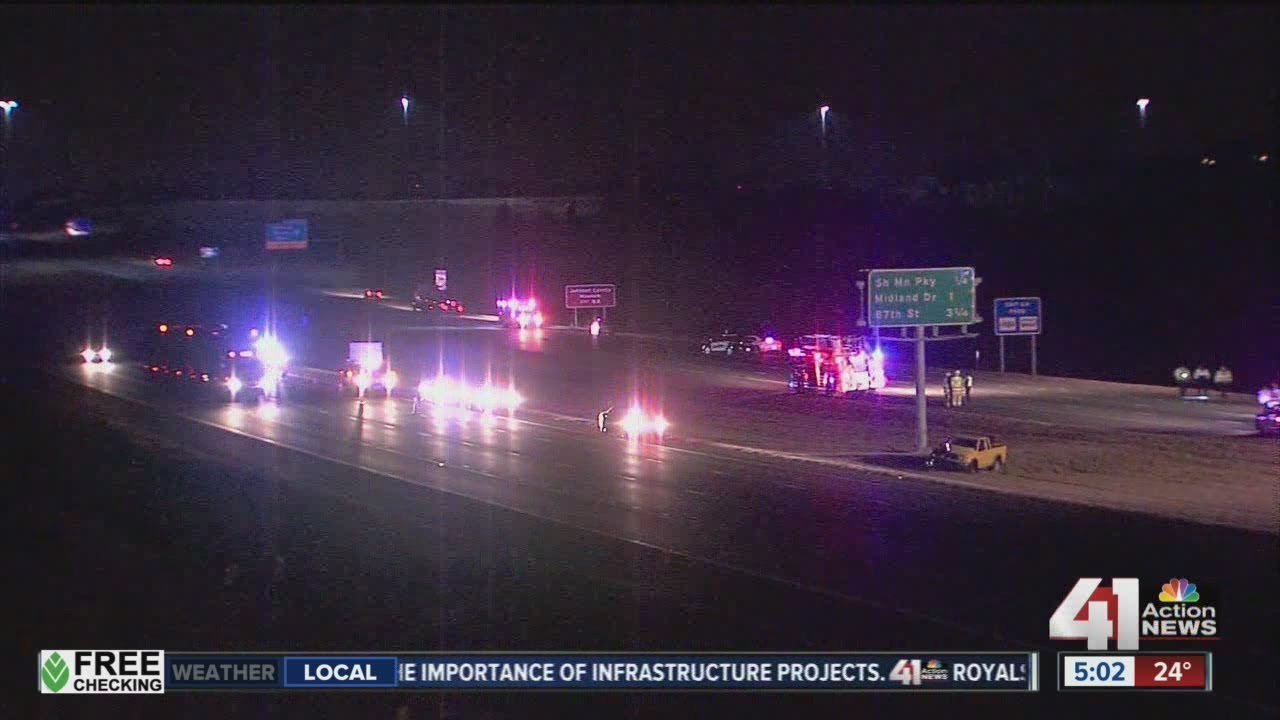 I435 at Shawnee Mission Parkway back open affer deadly accident YouTube