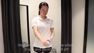 Bauerfeind Epitrain How To Fit Elbow Brace
